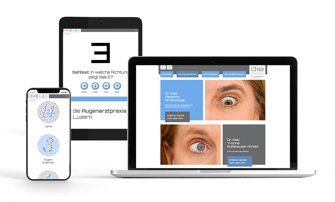 News Augenarztpraxis Website