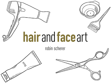 hair and face art
